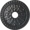 Ekena Millwork Warsaw Ceiling Medallion (Fits Canopies up to 3 1/2"), 18"OD x 3 1/2"ID x 1 3/8"P, Pewter CM18WAPES - alternate 1